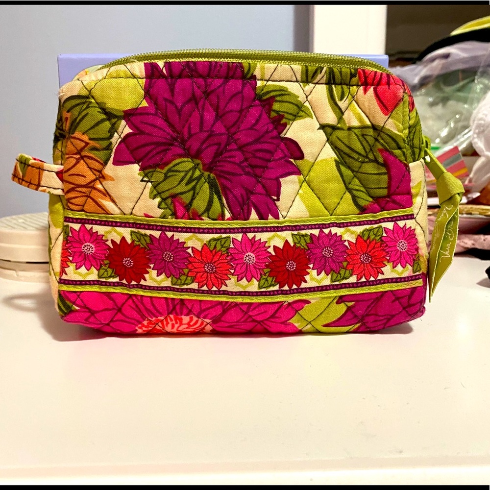 Vera Bradley small makeup bag